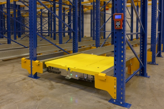 Автоматизированные  стеллажные системы с радио шаттлами PALLET SHUTTLE