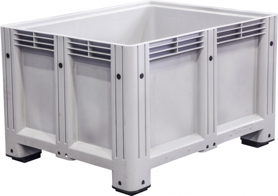 Пластиковый контейнер Big Box 1200х1000х760 мм (сплошной, на ножках)